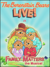 Show poster for Berenstain Bears LIVE!