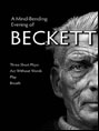 Poster for A Mind-Bending Evening of Beckett