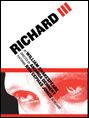 Show poster for Richard III at the Public Theater