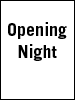 Show poster for opening night