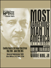 Show poster for Most Dangerous Man in America (W. E. B. Du Bois)