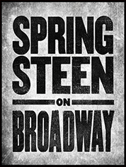 Show poster for Springsteen on Broadway