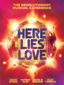 Show poster for Here Lies Love